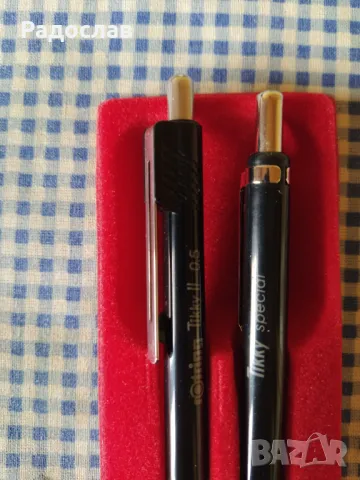 стар комплект химикалка и молив Rotring, снимка 3 - Ученически пособия, канцеларски материали - 50333378