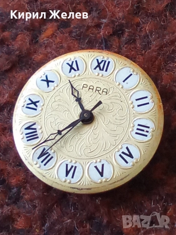 Механизъм с циферблат от стар ръчен часовник 52082, снимка 6 - Мъжки - 52262450