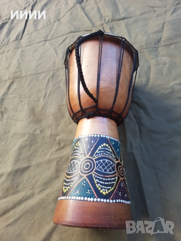 Тарамбука музикален инструмент средна 2, снимка 2 - Антикварни и старинни предмети - 52535754