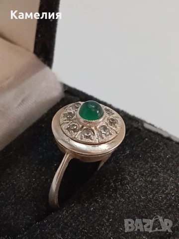 Руско сребро , снимка 9 - Пръстени - 51316595