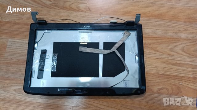 Горен капак с панти за Acer Aspire 5541, снимка 2 - Части за лаптопи - 44402597