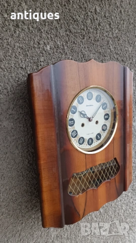 Руски стенен часовник - Янтар / Jantar - 1970г., снимка 3 - Антикварни и старинни предмети - 53266872