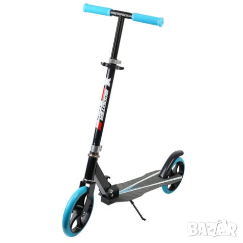 Тротинетка, скутер, Голяма тротинетка с големи гуми, колела 200мм за деца, възрастни, сгъваема 200mm, снимка 10 - Велосипеди - 41188875