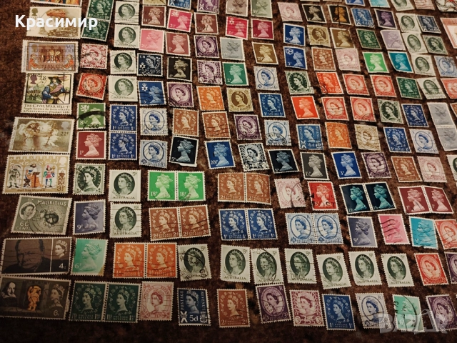 Винтидж ПОЩЕНСКИ марки Елизабет , снимка 13 - Филателия - 52938642