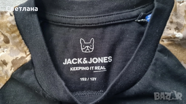 Детски блузи GUESS, JACK JONES 12 г., снимка 4 - Детски Блузи и туники - 51935055