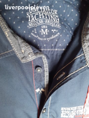 👉Разпродажба!Tom Tailor Original М ефектна, снимка 8 - Ризи - 41245299