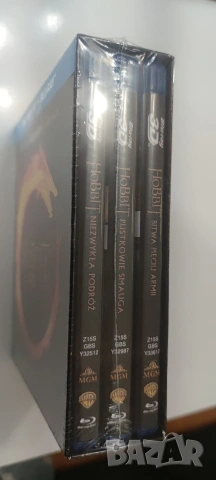 Blu-ray -3D+2D-Hobbit-Trilogy- Bg-sub, снимка 3 - Blu-Ray филми - 53450807