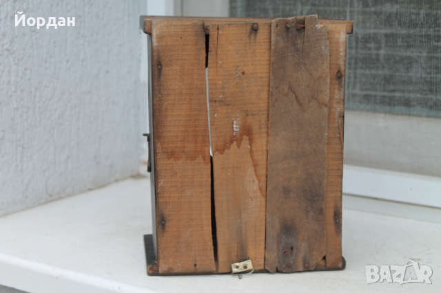 Дървена кутия за будилник , снимка 4 - Декорация за дома - 36145287