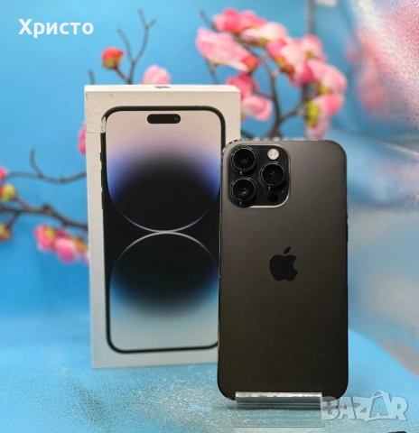 Apple iPhone 14 Pro Max, 128GB, 6GB RAM, 5G, Space Black , снимка 4 - Apple iPhone - 53776408