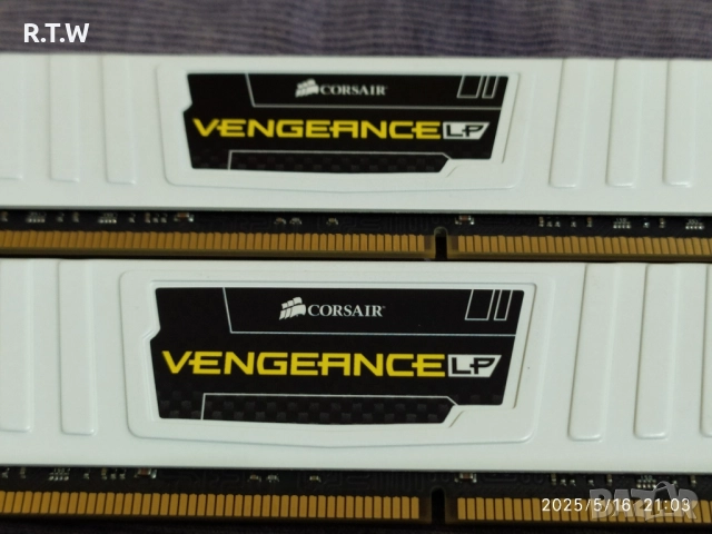 RAM памет 8GB (2x4GB) Corsair Vengeance LP DDR3 1600MHz, снимка 6 - RAM памет - 51991074