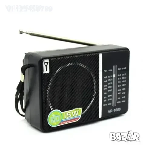 Радио приемник Fadega AR-1688 FM, MW, SW, снимка 2 - Радиокасетофони, транзистори - 50759928