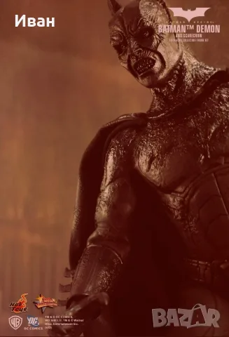 ХОТ ТОЙС Шедьовъри на Батман демон и Плашилото/Hot toys Master peace MMS140 Batman Demon & Scarecrow, снимка 5 - Фигурки - 55963584