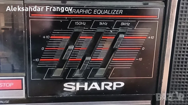 SHARP GF 320 H радиокасетофон, снимка 10 - Радиокасетофони, транзистори - 55825612