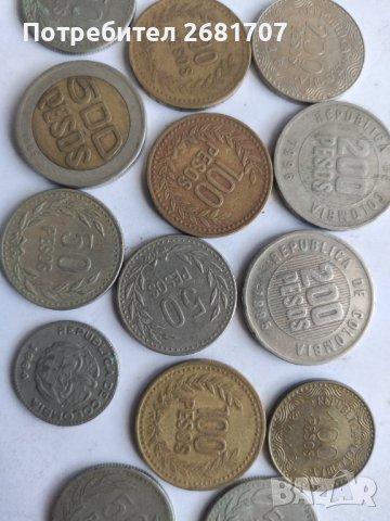 Монети Колумбия , снимка 3 - Нумизматика и бонистика - 41773539