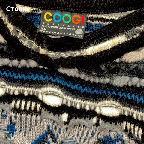 Vintage Coogi Wool Sweater, снимка 3 - Пуловери - 52018690