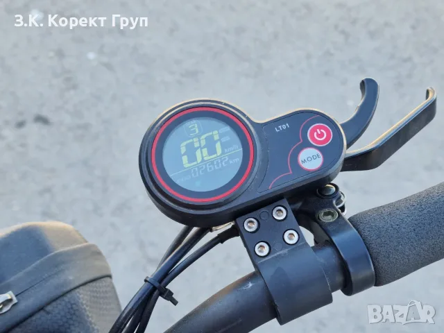 Електрически скутер-тротинетка KAABO MANTIS 10 ECO 800W BLUE ДО 50 КМ/Ч, снимка 8 - Друга електроника - 55987228