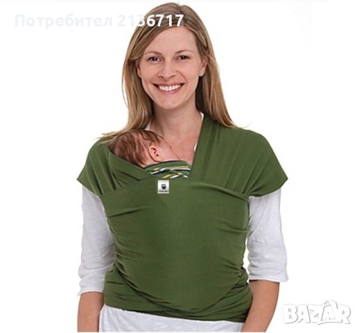 Нов ултратънък еластичен слинг за новородено бебе - цветове, снимка 3 - Кенгура и ранички - 42630003