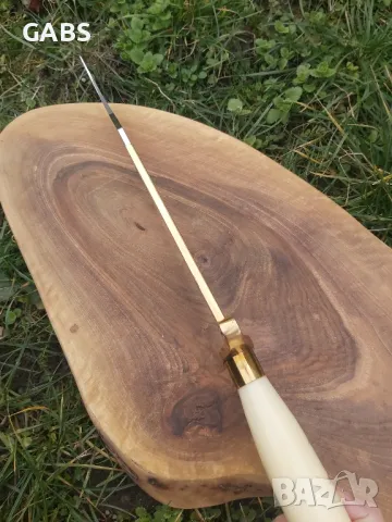 Нож Bowie "Expendables"/"Непобедимите" с кожена кания, снимка 11 - Ножове - 50359059