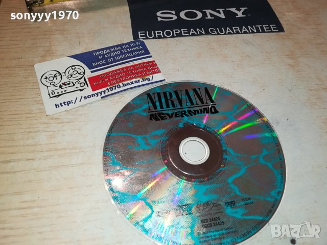 NIRVANA-NEVERMIND  CD 1608231806, снимка 9 - CD дискове - 41876767