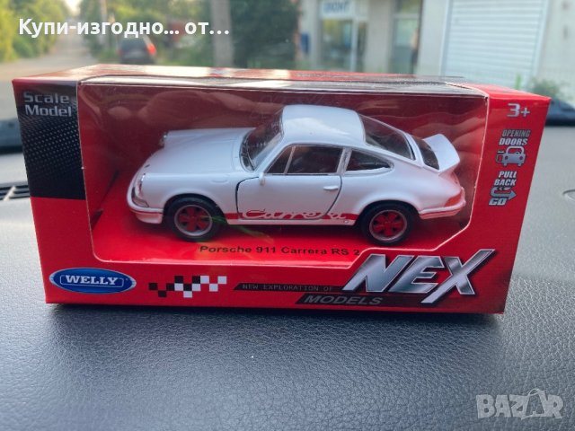 Умален метален модел - Porsche 911 Carrera RS - 2.7, снимка 1 - Колекции - 41385992