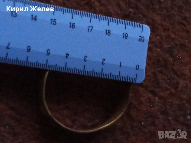 Стара медна гривна 53780, снимка 9 - Антикварни и старинни предмети - 53476883