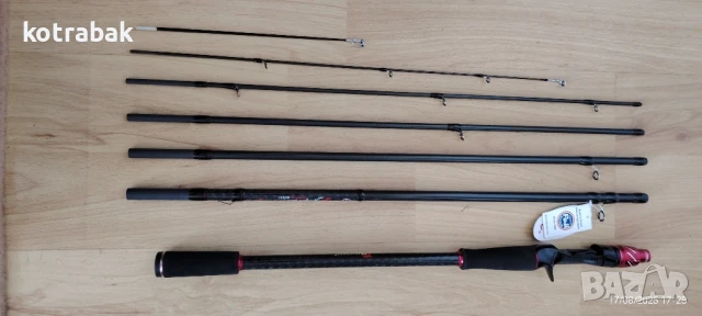 Травъл кастинг въдица и макара