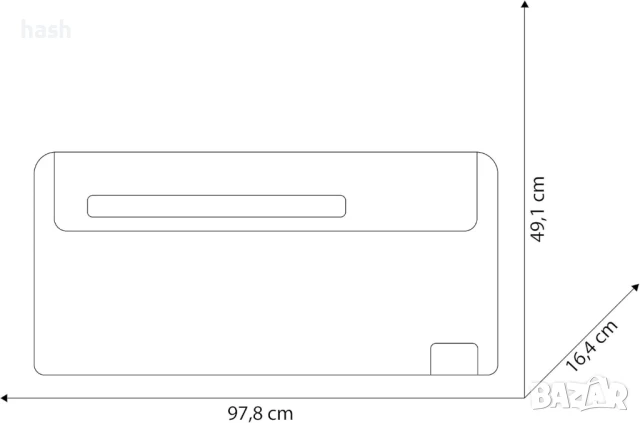 Моноблок климатик без външно тяло Unico Air 8 HP, Olimpia Splendid - 01504, снимка 4 - Климатици - 50863342