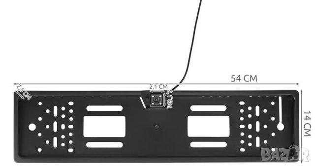 Поставка за регистрационен номер с камера , снимка 10 - Аксесоари и консумативи - 41363132