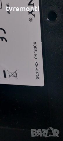 T-CON, 6870C-0814A, 6871L-5952A, for 43 inc DISPLAY YS9S043HNG01 for SONY KD-43X7055, снимка 5 - Части и Платки - 39031369