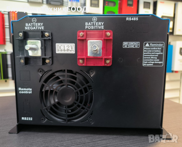 2000W 12V Нискочестотен тороидален инвертор/UPS със зареждане до 30А, снимка 4 - Друга електроника - 41939656