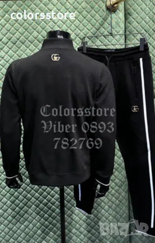 Черен мъжки спортен екип Г***-BR30pi, снимка 3 - Спортни дрехи, екипи - 48231732