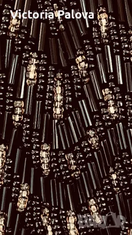 Красива чанта с мъниста , снимка 5 - Чанти - 49509321