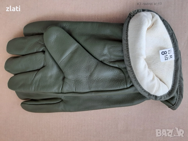 Кожени ръкавици с подплата, снимка 2 - Ръкавици - 52922899