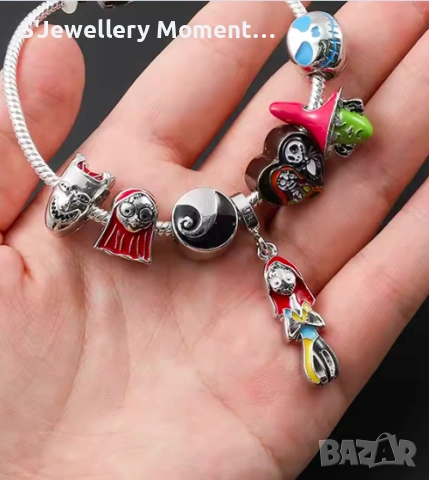 Tалисман по модел на Nightmare Before Christmas Sally, снимка 2 - Гривни - 53588817