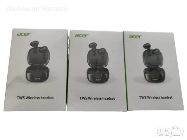 Безжични слушалки ACER TWS Wireless headset НОВИ!, снимка 2 - Безжични слушалки - 50423059