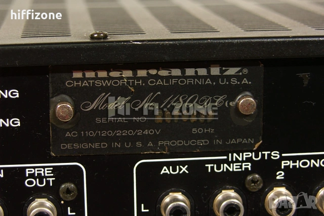 Усилвател   Marantz model 1180dc , снимка 10 - Ресийвъри, усилватели, смесителни пултове - 53646548