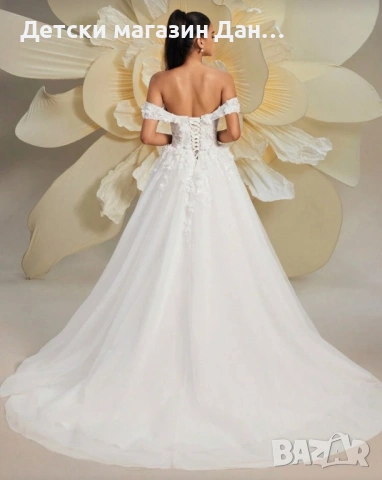 Булчинска рокля, снимка 2 - Сватбени рокли - 53664082