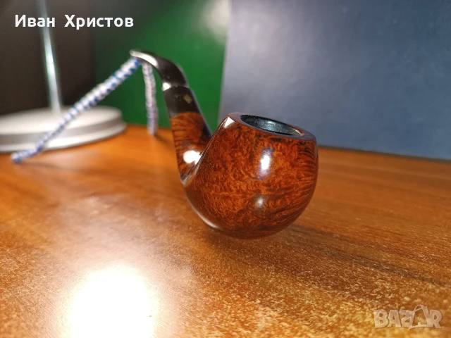 Колекционерска лула "ВВВ",от специал.серия-Коледа 1982 г.,в отлично състояние,като НОВА!, снимка 7 - Лули - 50812850