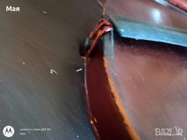 Старинна цигулка от преди балканската война 1913г, снимка 4 - Струнни инструменти - 48736724