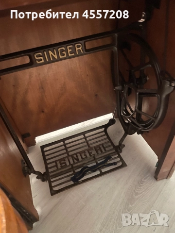Шевна Машина Сингер 1935г, снимка 4 - Шевни машини - 52518079