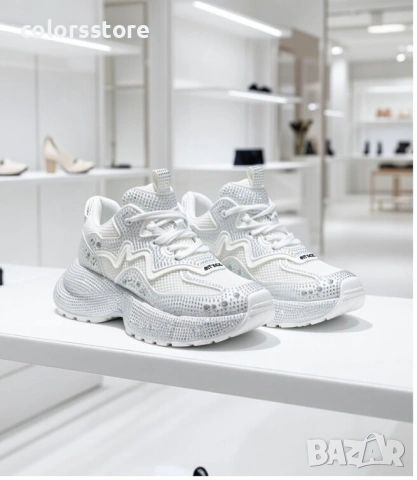 Равни маратонки - бели - 5WL95 