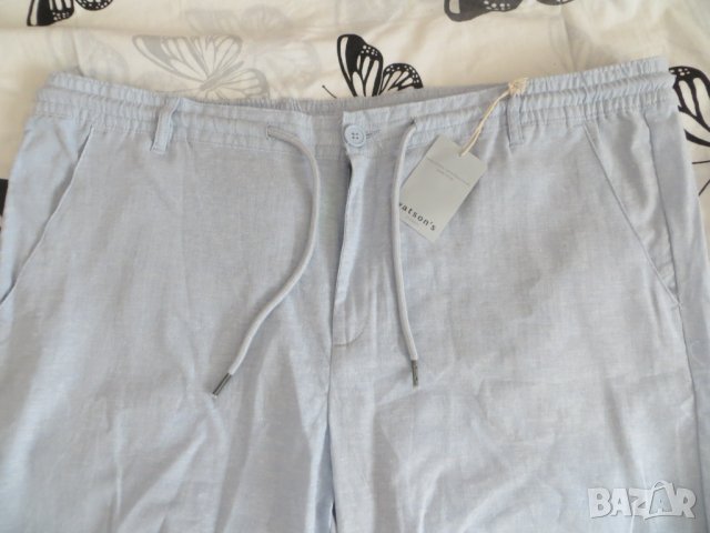 Мъжки шорти/къси панталони  от лен и памук Watson's, снимка 2 - Къси панталони - 41655356