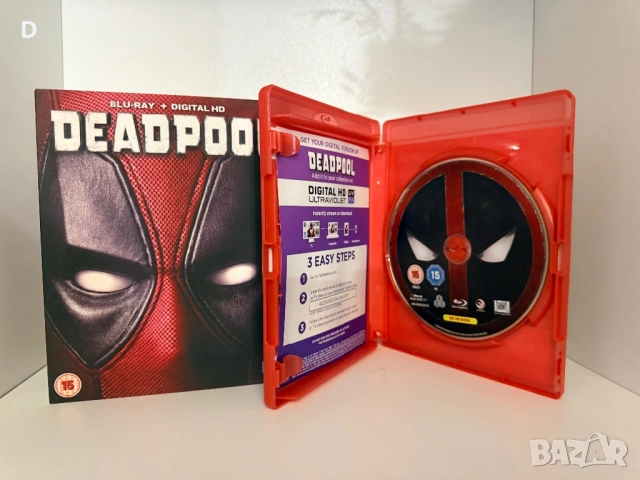 Deadpool Blu Ray, снимка 2 - Blu-Ray филми - 53700097