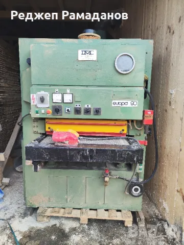 Двувалов калибровъчен шлайф + четка