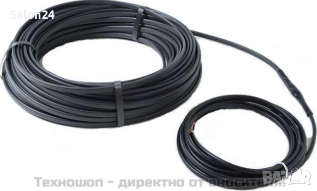 Нагревателен кабел за отопление на под, тръби, изолация - саморегулиращ, снимка 6 - Друга електроника - 52214509