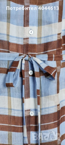 Дамска рокля от рамия, снимка 4 - Рокли - 53647248