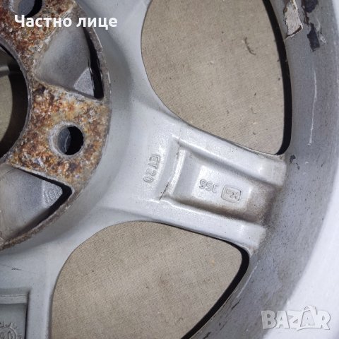 Продавам два броя джанти 5х100 15 '', снимка 3 - Гуми и джанти - 41823310