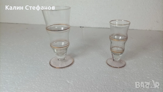 Два комплекта ретро чашки за концентрат по 6 бр, 50мл и 110 мл, снимка 8 - Чаши - 51641387