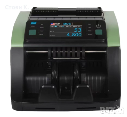 Сертифицирана Банкнотоброячна машина Детектор за Фалшиви Пари 1г. ГАРАНЦИЯ, снимка 2 - Други машини и части - 53327131