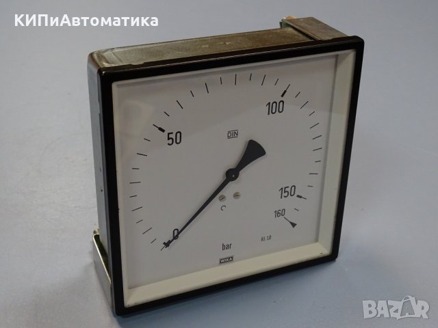 манометър Wika 0-160 Bar KL 1, снимка 2 - Резервни части за машини - 34642211